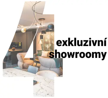 4 exkluzivní showroomy